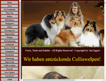 Tablet Screenshot of collies-of-kassiopeia.de